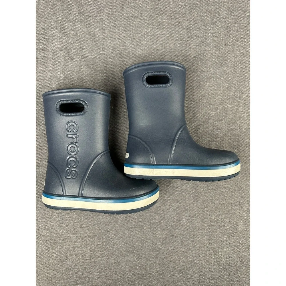 CROCS kids rain